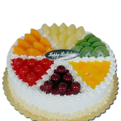 "Round shape Chocolate Eggless Cake - 1kg - Click here to View more details about this Product